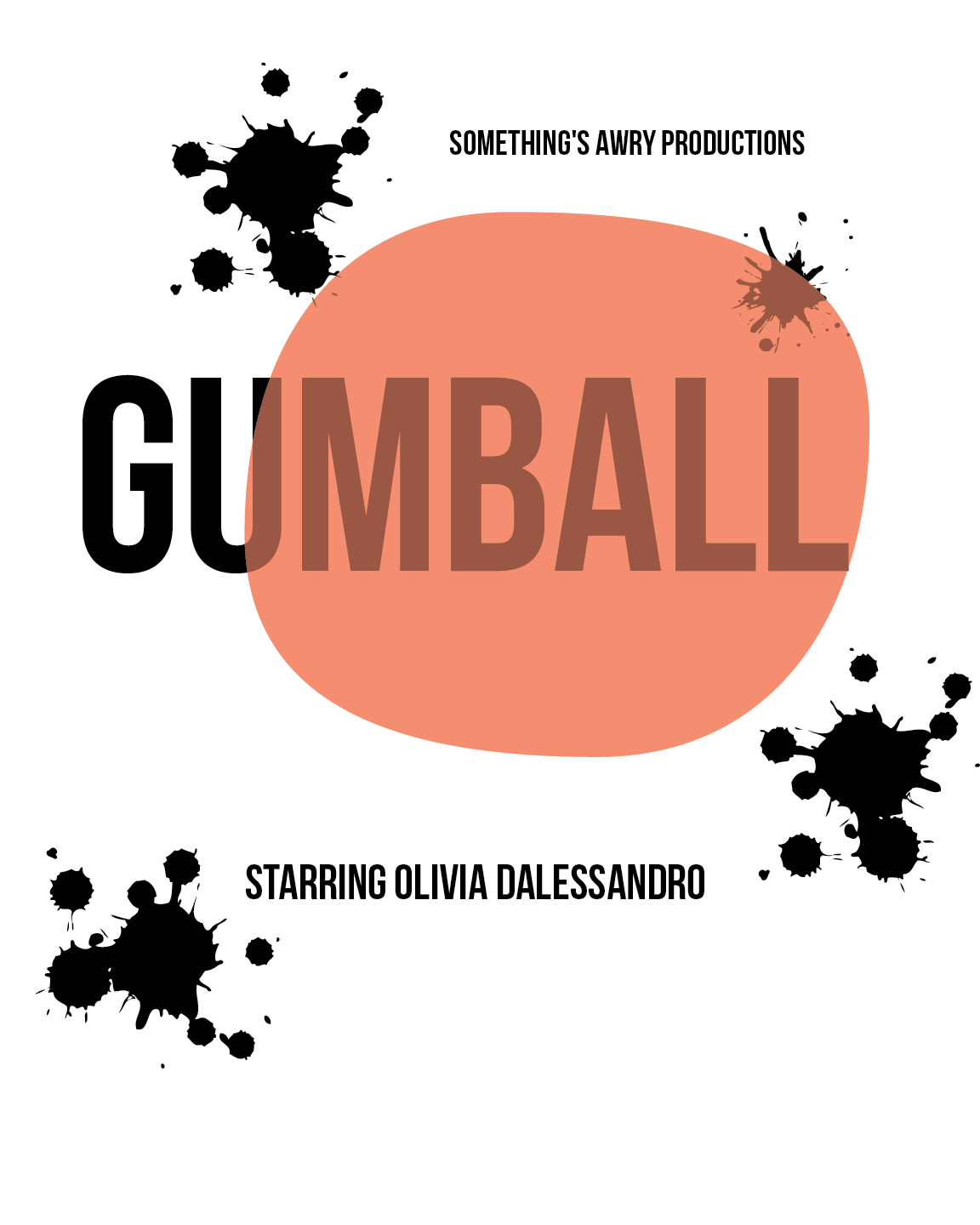 Poster Design by mizgochenour for Something's Awry Productions | Design #4685164