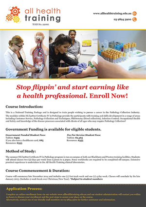Flyer-Design von Laurence N. Corpuz für All Health Training | Design #4658576