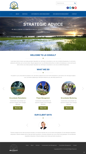 Web Design by pb for LG Consult | Design: #4888801