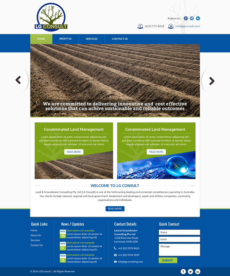 Web Design by Mac Ruskin for LG Consult | Design #4888361