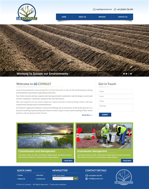 Web Design by Mac Ruskin for LG Consult | Design: #4888432