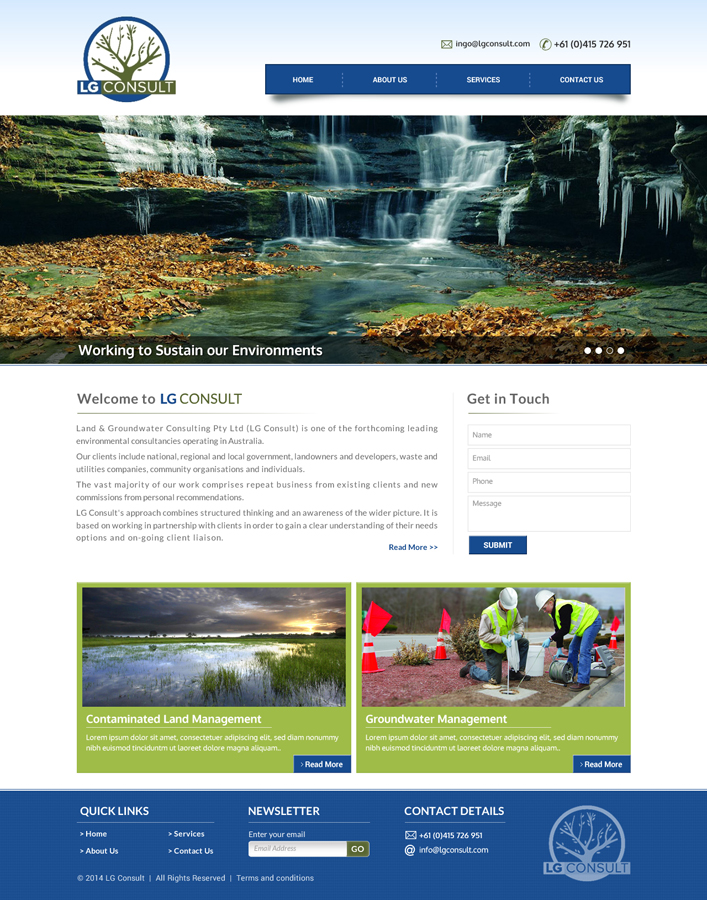 Web Design by Mac Ruskin for LG Consult | Design #4888440