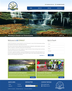 Web Design by Mac Ruskin for LG Consult | Design: #4888440