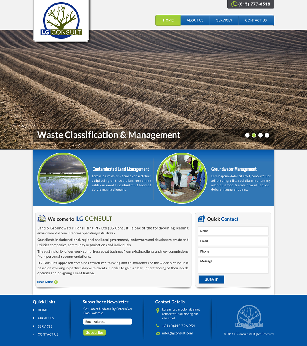 Web Design by Mac Ruskin for LG Consult | Design #4902572
