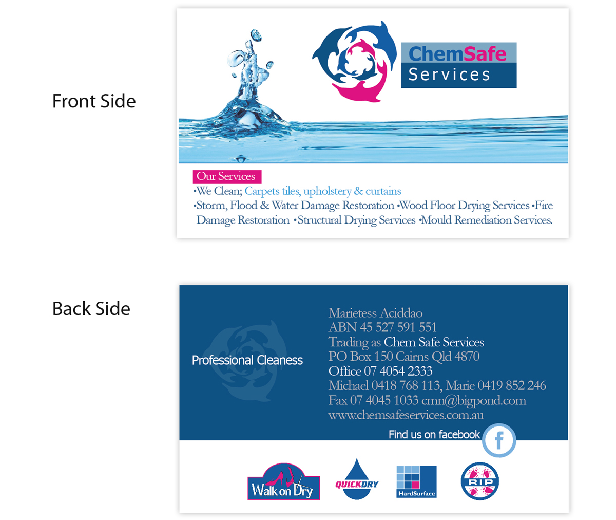 Business Card Design by Ngari for this project | Design #5368958