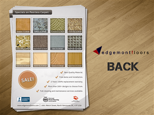 Flyer Design by Creative Chamber for Edgemont Floors | Design: #1323950