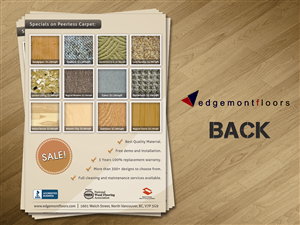 Flyer Design by Creative Chamber for Edgemont Floors | Design: #1323953