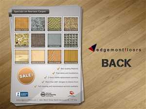 Flyer Design by Creative Chamber for Edgemont Floors | Design: #1323956