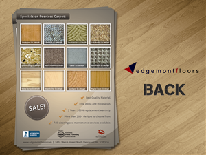 Flyer Design by Creative Chamber for Edgemont Floors | Design: #1323958