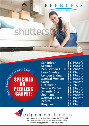 Flyer Design by Yas media for Edgemont Floors | Design #1330916