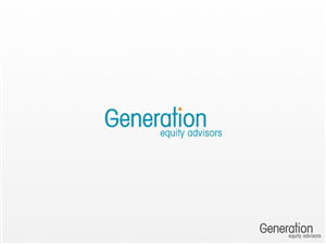 Logo Design by Omee for Generation Equity Advisors | Design: #213385