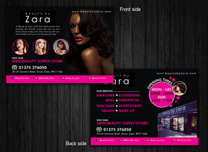 Flyer Design by Ushan sampath for Beauty by Zara Ltd | Design: #4655953
