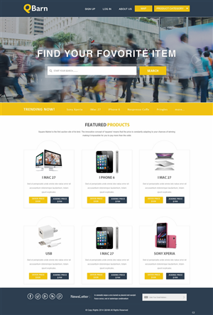 Landing Page Design by pb for this project | Design: #4663464
