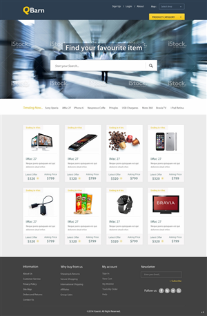 Landing Page Design by pb for this project | Design: #4663470