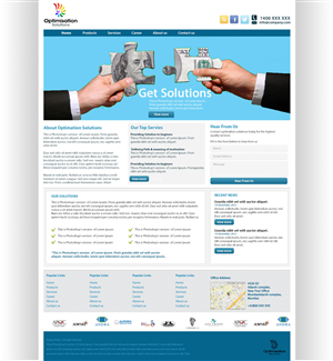 Optimisation Solutions Web Design Project | Web Design par WirePaper