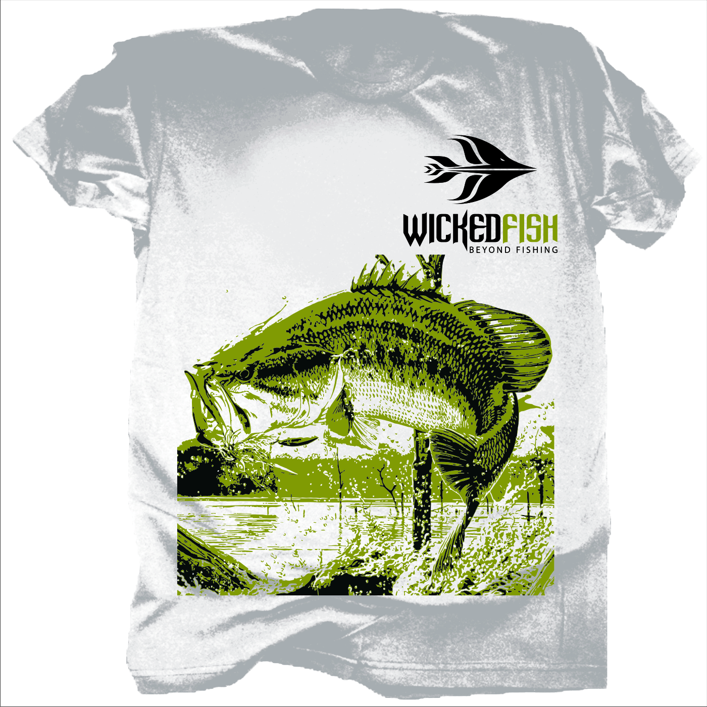 Design de T-shirt par BiGdesigneR pour Wicked Fish Apparel, LLC | Design #4726976