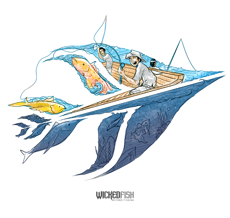 Diseño de Camiseta por dongkrak studio para Wicked Fish Apparel, LLC | Diseño #4734716