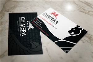 Chimera creative business card design project | Business Card Design by MT