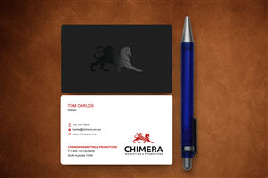 Business Card Design by Sarah Haroon for this project | Design: #4654692