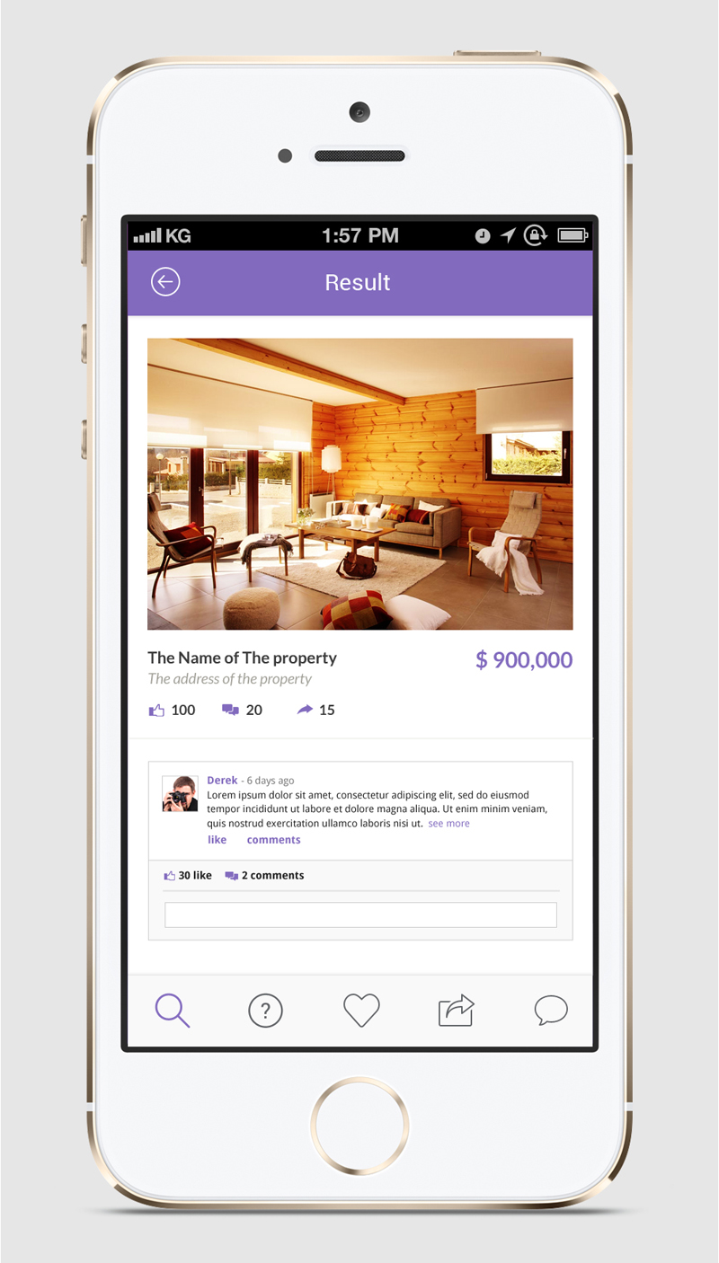 App Design by Lauren for this project | Design #4779796