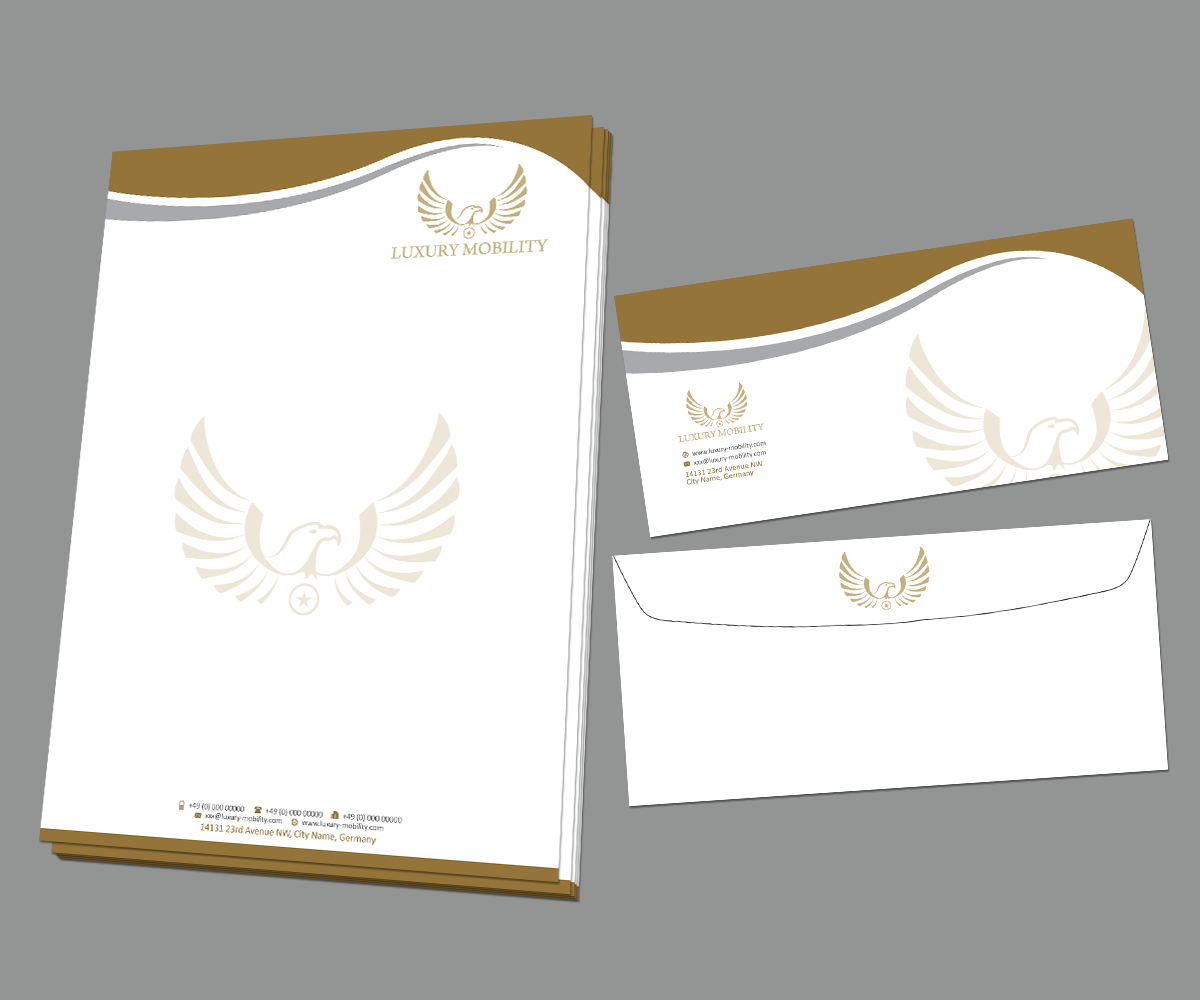 Stationery Design by kousik for Luxury Mobility | Design #4703209