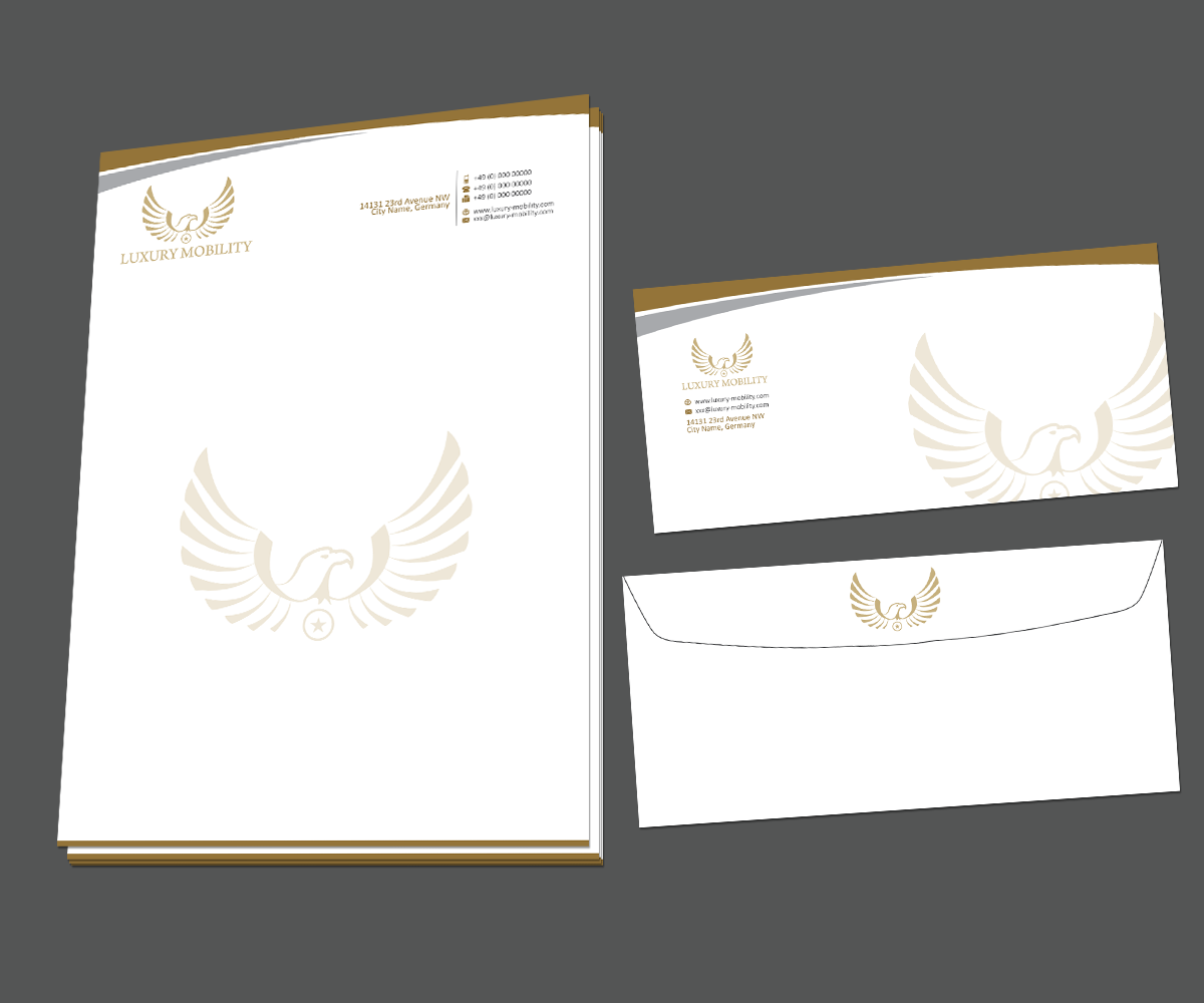 Stationery Design by kousik for Luxury Mobility | Design #4703245