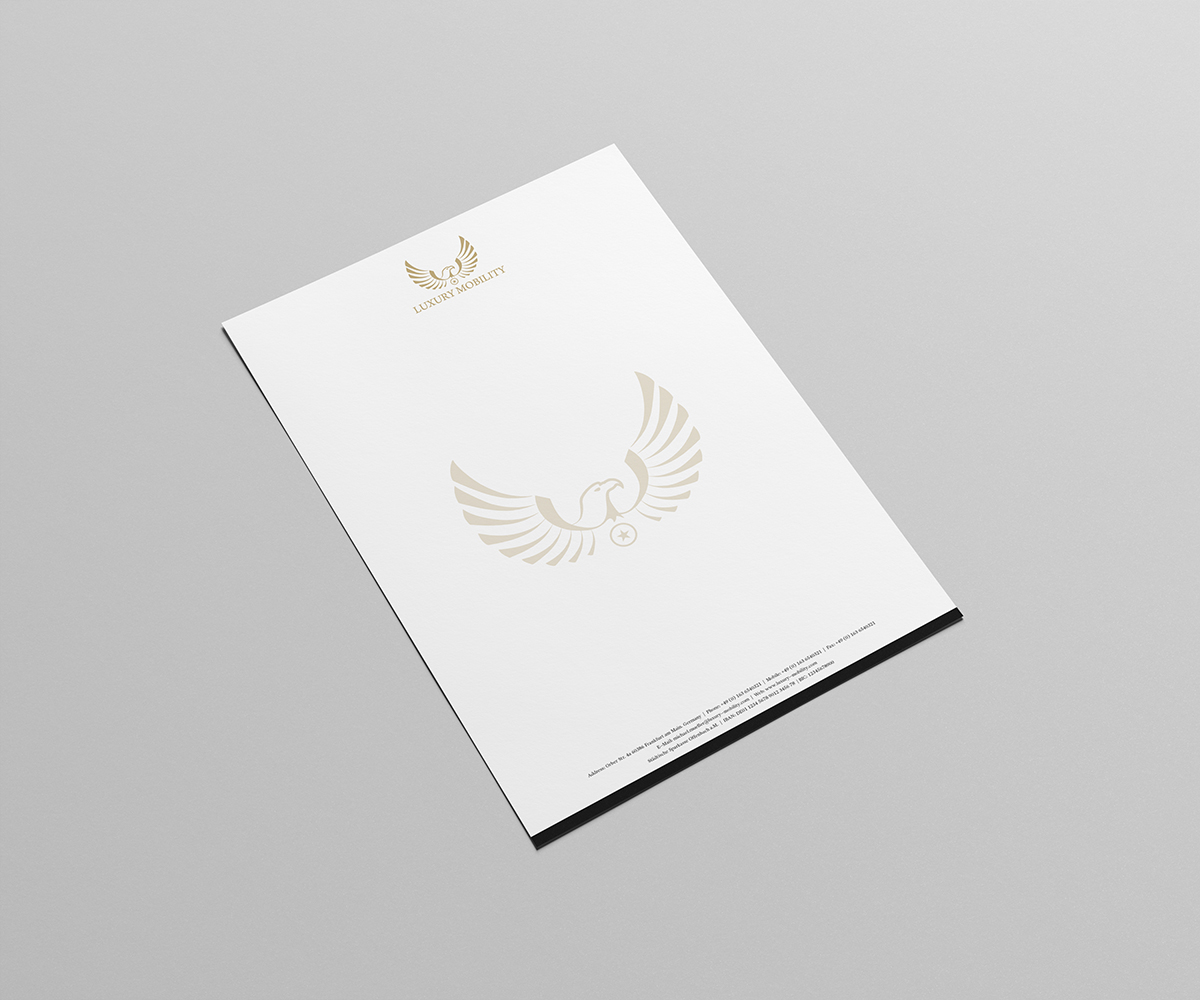 Stationery Design by Owtee-TheDreamer. for Luxury Mobility | Design #4708762