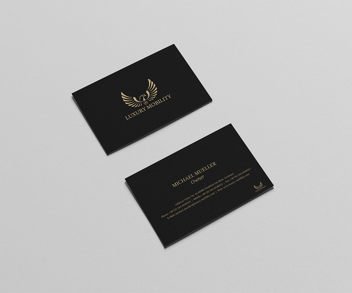 Stationery Design by Owtee-TheDreamer. for Luxury Mobility | Design #4708925