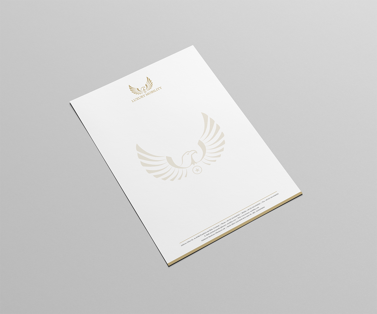 Stationery Design by Owtee-TheDreamer. for Luxury Mobility | Design #4709096