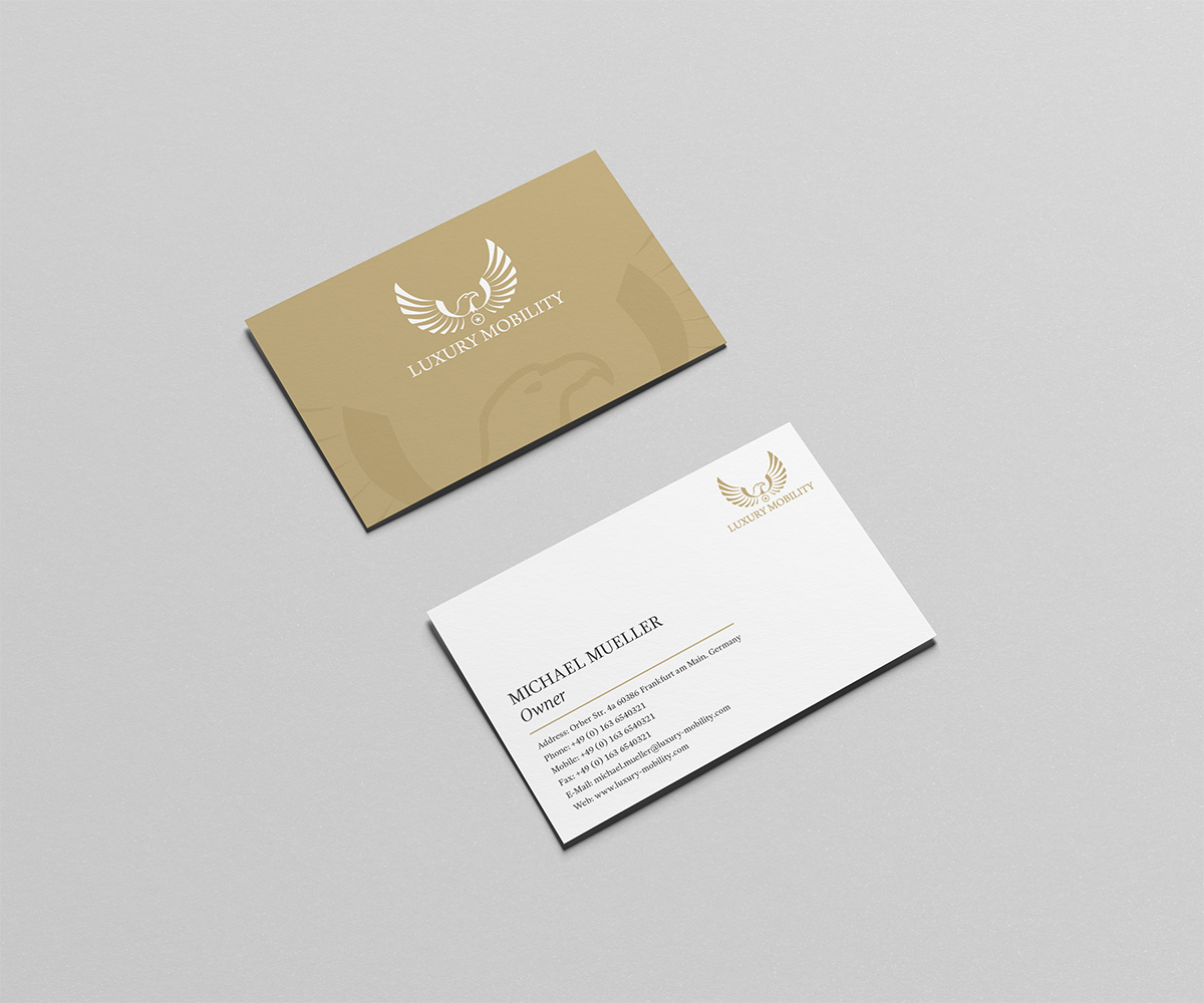 Design de Papeterie par Owtee-TheDreamer. pour Luxury Mobility | Design #4709098