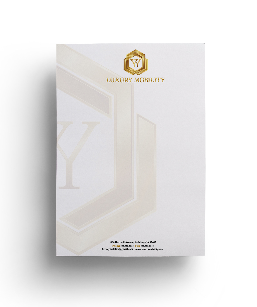 Stationery Design by Dona for Luxury Mobility | Design #5045450