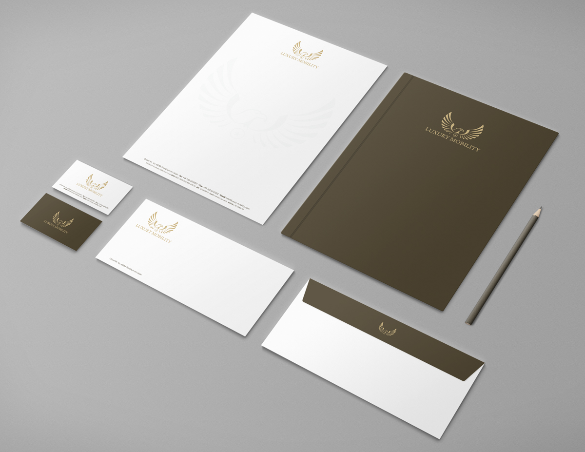 Stationery Design by logodentity for Luxury Mobility | Design #4714973