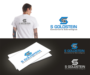 S GOLDSTEIN Consultoria Estratégica (v1) and S GOLDSTEIN (v2) | Logo Design by Vishak vasu