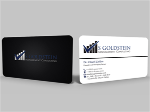 Design de Carte de Visite par Hardcore Design pour S GOLDSTEIN CONSULTING | Design : #4753211