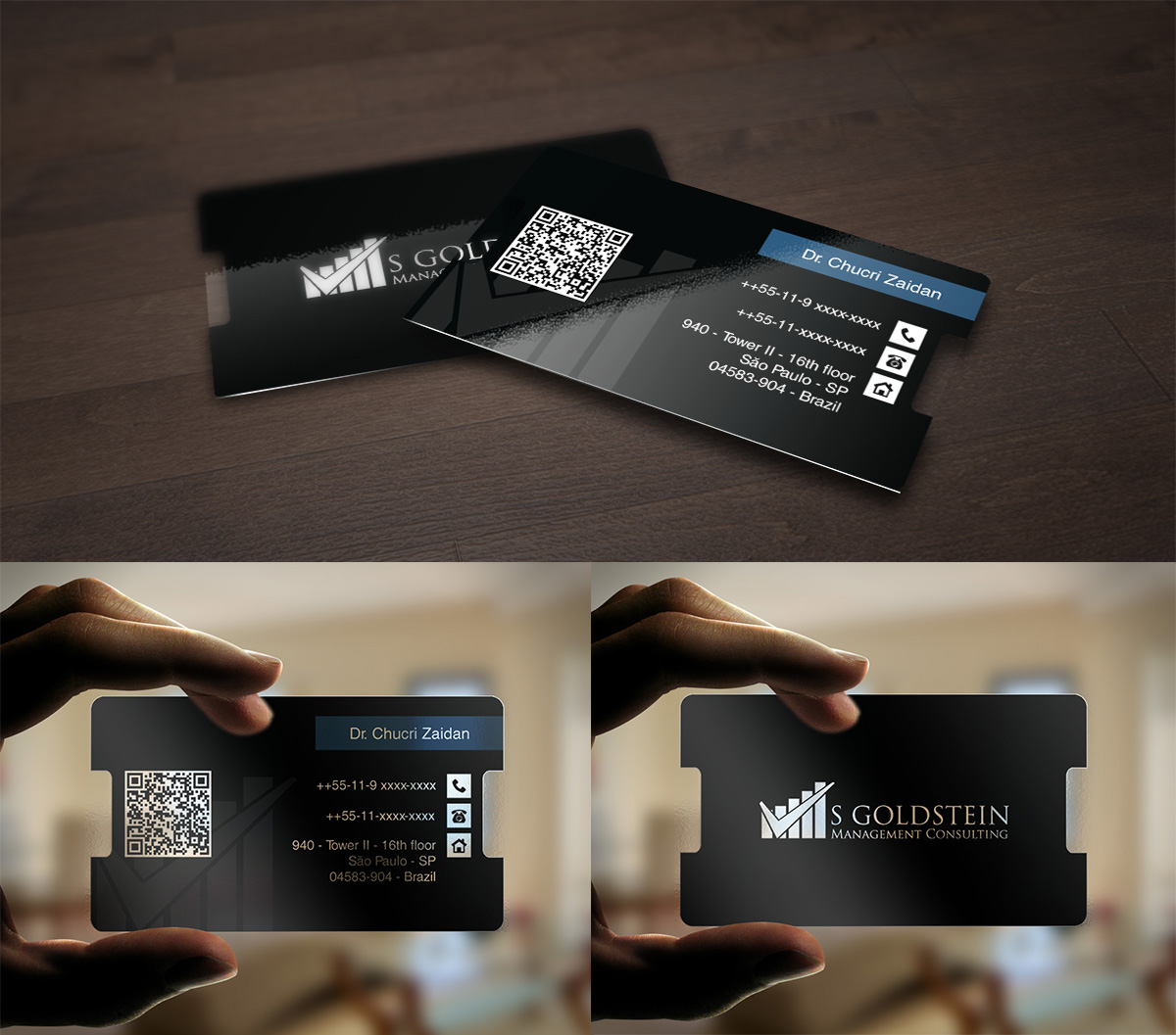 Design de Carte de Visite par Md Roni pour S GOLDSTEIN CONSULTING | Design #4746677