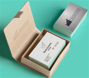 Business Card Design by lukasgr for S GOLDSTEIN CONSULTING | Design #4718894