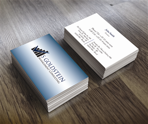 Design de Carte de Visite par wall-jamboree pour S GOLDSTEIN CONSULTING | Design : #4747007