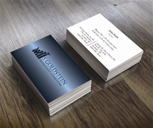 Design de Carte de Visite par wall-jamboree pour S GOLDSTEIN CONSULTING | Design : #4747013
