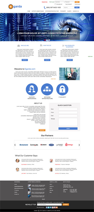 Wordpress Design by DesignXyz