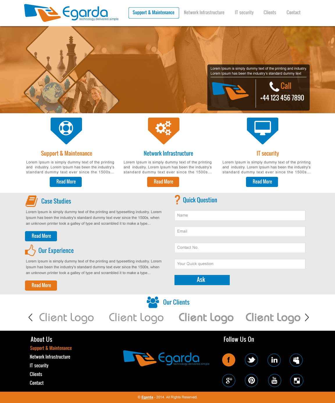 Wordpress Design by rightway for egarda | Design #4670888