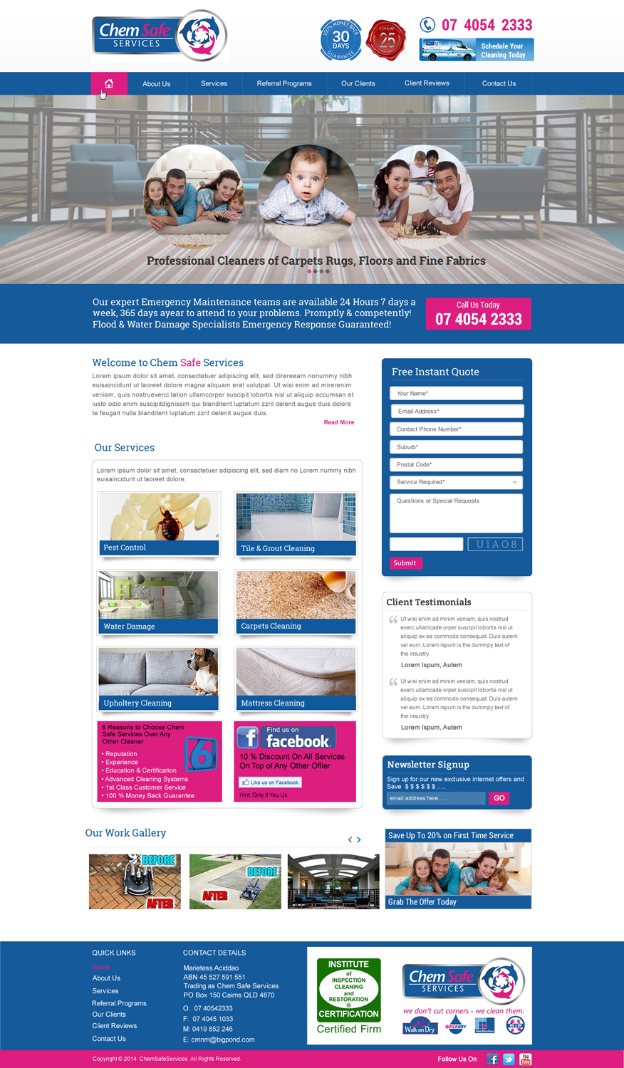 Web Design by HarmiDesigning for this project | Design #4692499