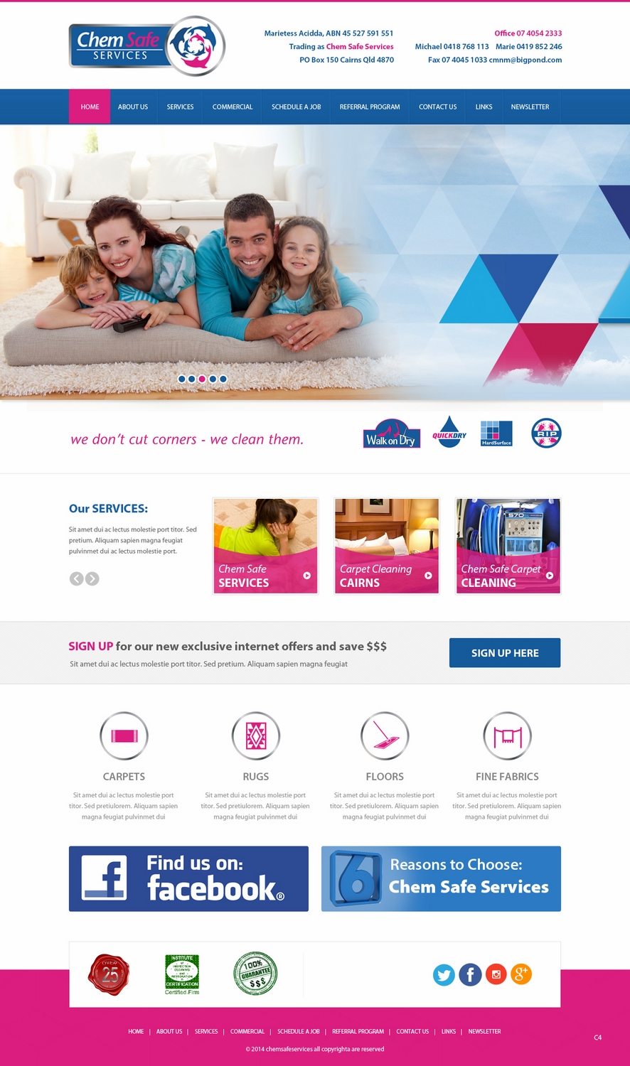 Web Design by pb for this project | Design #4663171