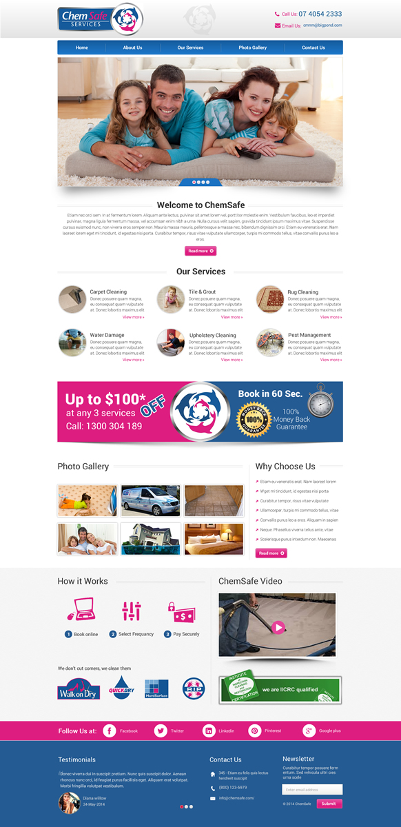 Web Design by Behriatech for this project | Design #4669107