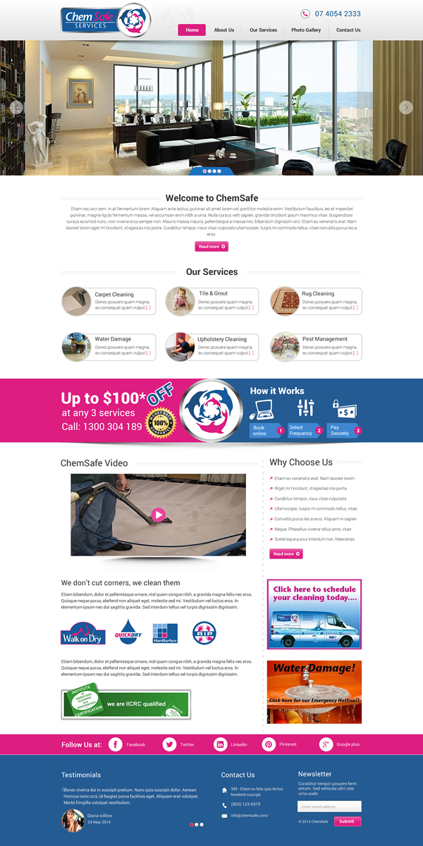 Web Design by Behriatech for this project | Design #4669128