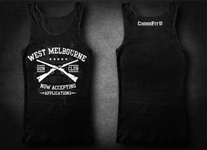 CrossFit Gym needs Fashionable Summer Singlet Design | Design de T-shirt par Jonya