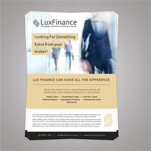 Flyer Design by Deip designs for this project | Design: #4669844