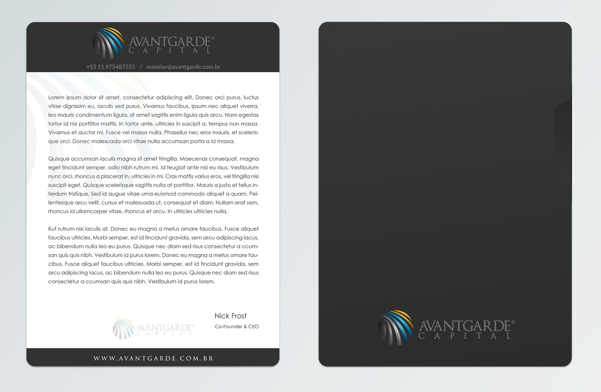 Design de Papeterie par Pointless Pixels India pour ce projet | Design #4711679