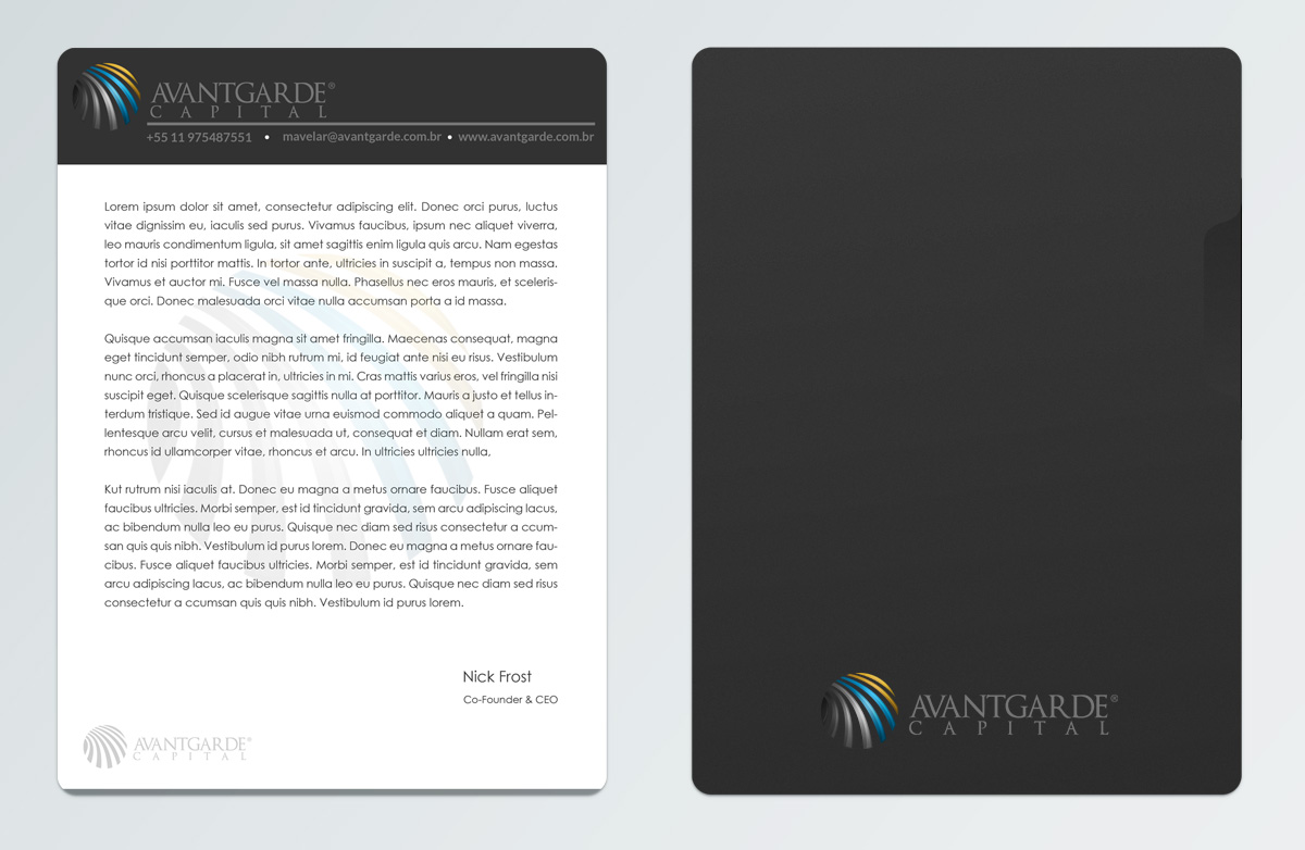 Stationery Design by Pointless Pixels India for this project | Design #4711688