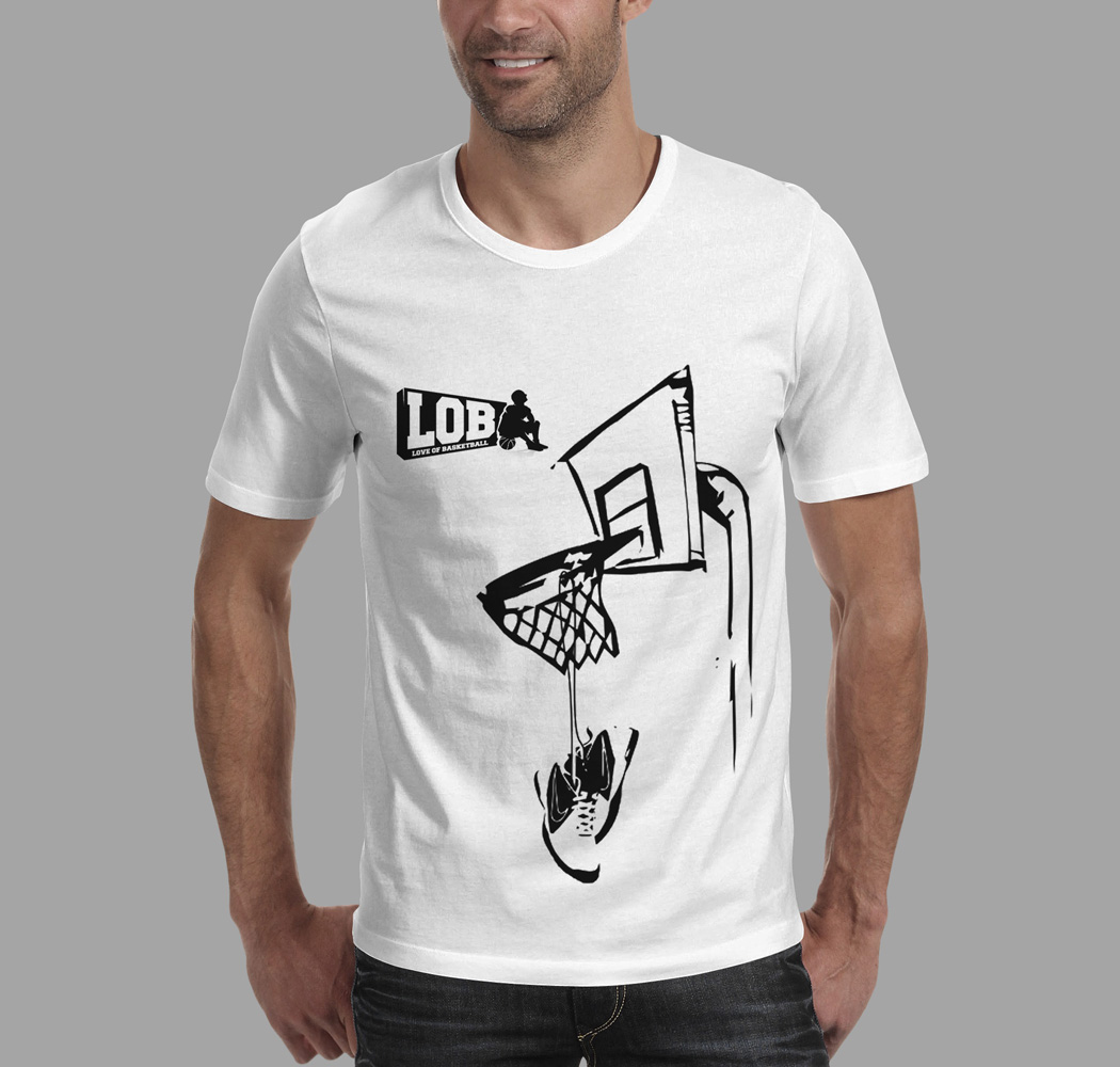 T-shirt Design by Jenn Smith for Love Of Basketball | Design #4685068