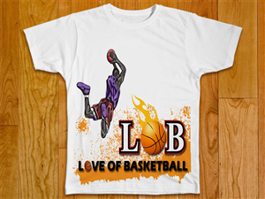 Design de T-shirt par Richard Rego pour Love Of Basketball | Design : #4675896